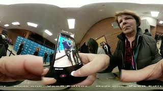 Sundance 2019  VR 360 glimpse of Derek Cecil Red Carpet Interview