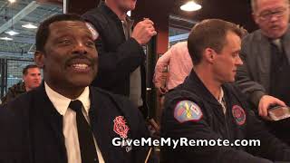 CHICAGO FIREs David Eigenberg  Christian Stolte Crash Eamonn Walker  Jesse Spencers Interview