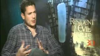 Actor Shawn Roberts talks about Resident Evil Afterlife