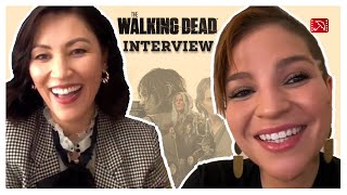 Eleanor Matsuura  Paola Lzaro THE WALKING DEAD Interview