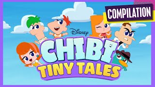 Phineas and Ferb Chibi Tiny Tales  Compilation  Phineas and Ferb  Big Chibi  Disney Channel