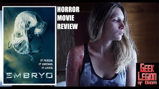 EMBRYO  2020 Romina Perazzo  SciFi Horror Movie Review