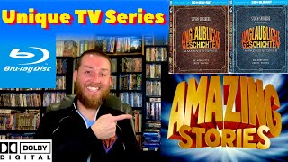 Amazing Stories 1985 Complete Series Blu Ray Review Seasons 12 Blu Ray  Unboxing  Region Free