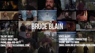 Bruce Blain  Demo Reel 2016