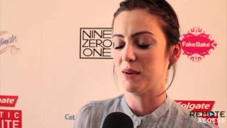 Jessica Stroup Talks Silvers Baby on 90210