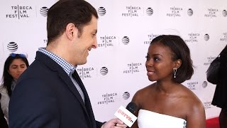 Erica Tazel at the Roots Tribeca Film Festival Premiere Behind The Velvet Rope with Arthur Kade