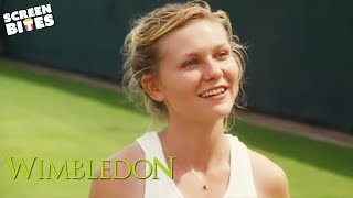 Kirsten Dunst Meets Paul Bettany  Wimbledon  Screen Bites