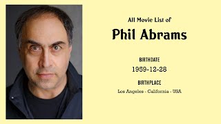 Phil Abrams Movies list Phil Abrams Filmography of Phil Abrams