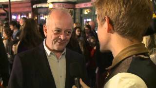 David Barron on the Red Carpet at Warner Bros Home Entertainment Celebration