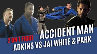Accident Man Fight  Adkins Vs Michael Jai White  Ray Park