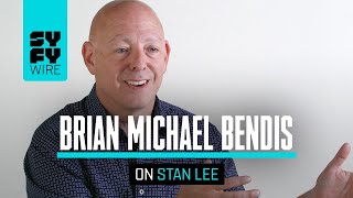 Stan Lee Brian Michael Bendis Recalls First Meeting  SYFY WIRE