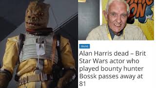 Star Wars Bossk Actor Alan Harris Passes on at the age of 81 