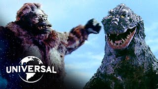 King Kong vs Godzilla 1963  The Original Fight on Mt Fuji