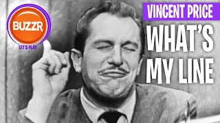 A SPOOKY SURPRISE from VINCENT PRICE  Whats My Line BUZZR