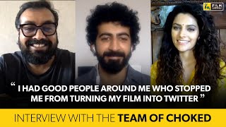 Anurag Kashyap Saiyami Kher  Roshan Mathew Interview  Choked  Anupama Chopra  Film Companion