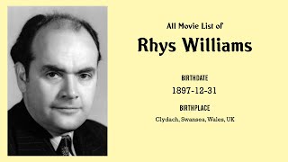 Rhys Williams Movies list Rhys Williams Filmography of Rhys Williams