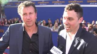 SpiderMan Homecoming Writers John Francis Daley  Jonathan Goldstein at the world premiere