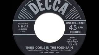1954 OSCARWINNING SONG Three Coins In The Fountain  Four Aces