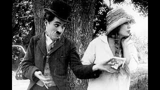 Scene from The Tramp starring Charlie Chaplin