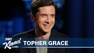 Topher Grace on Seeing Jimmy at Matt Damons House  New ABC Show Home Economics