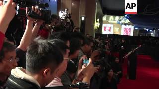 Chow Yun Fat and Nicholas Tse promote new film From Vegas to Macau