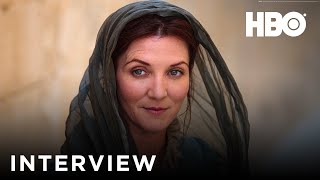 Game Of Thrones  Interview with Michelle Fairley Catelyn Stark  Official HBO UK