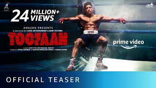 Toofaan  Official Teaser 2021  Farhan Akhtar Mrunal Thakur Paresh Rawal  Amazon Prime Video