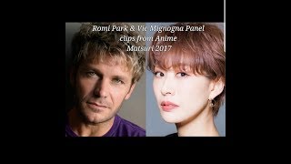 Romi Park and Vic Mignogna Panel at Anime Matsuri 2017