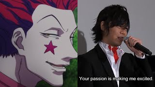   Hisoka voice actor seiyuu  Daisuke Namikawa voice acting