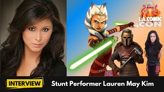 Stunt Performer Lauren Mary Kim  Interview at Los Angeles Comic Con 2022