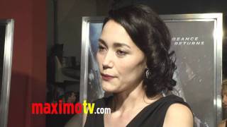 Sandrine Holt Interview at Underworld Awakening Premiere