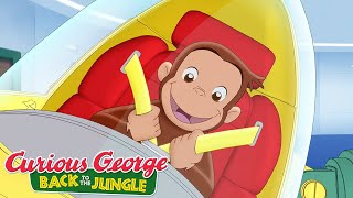 Curious George 3 Back to the Jungle  George Goes to Space  Film Clip