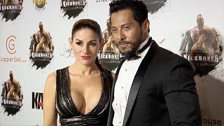 Sam Medina and Claire Seneca Kickboxer Retaliation Los Angeles Premiere  Red Carpet