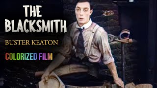 The Blacksmith 1922 Buster Keaton  Colorized  Comedy  Full Film