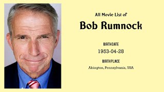 Bob Rumnock Movies list Bob Rumnock Filmography of Bob Rumnock