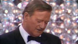 John Wayne Wins Best Actor 1970 Oscars