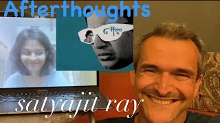 Afterthoughts Satyajit Rays Nayak The Hero  A discussion w Rick  Indrani