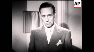 RED CROSS APPEAL BY LESLIE HOWARD  SOUND