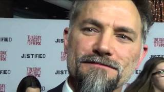 JUSTIFIED Premiere Sam Anderson  David Meunier