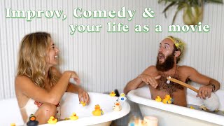 Improv Comedy and Life as Your Movie  w Actor John OBrien  Bath Time EP 10