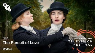 The Pursuit of Love QA with Cast  Creatives  BFI  Radio Times TV Festival