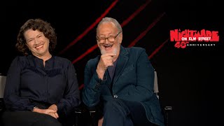 FREDDY  NANCY REUNITE Robert Englund and Heather Langenkamp Look Back on A NIGHTMARE ON ELM STREET