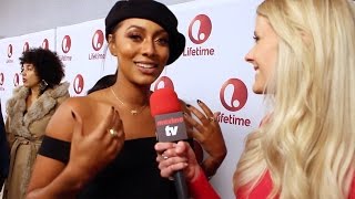 Keri Hilson Interview Love by the 10th Date Premiere Red Carpet
