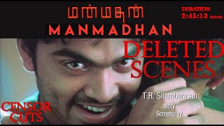MANMADHAN Deleted Scenes  Manmadhan 2004 Censor Cuts  Review  Manmadhan Review  Simbu Character