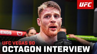 Charlie Campbell Octagon Interview  UFC Vegas 90