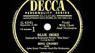 1946 Bing Crosby  Blue Skies