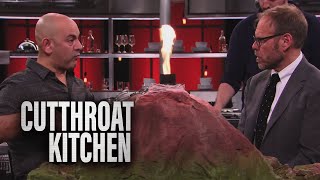Cutthroat AfterShow The Waffle Truth  Cutthroat Kitchen  Food Network
