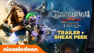 THE BARBARIAN AND THE TROLL  Official Trailer  Sneak Peek  Nickelodeon