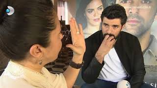Engin Akyrek ve aan Irmak Interview KanalD Premiere of ocuklar Sana Emanet 23 03 2018