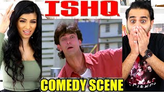 ISHQ  BEST COMEDY SCENE REACTION  Aamir Khan  Ajay Devgn